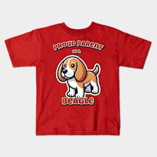 Beagle dog Cute Kids T-Shirt